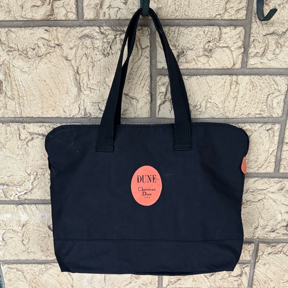 Christian Dior  ‘Dune Traveler’ canvas tote, Large, Vintage Rare Hard to find - Picture 5 of 12